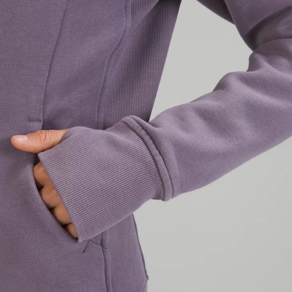 NWOT Lululemon Scuba Full Zip Sweater In Color Dusky Lavender - Picture 4 of 4